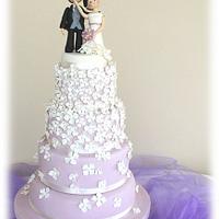 Wedding cake "Romantic autumn"