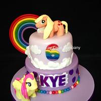 My Little Pony inspired cake