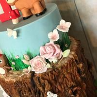 Woodlands themed cake