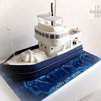 Kevins Boat Cake