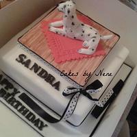 Dalmation cake