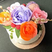 Peonies & Roses Birthday Bouquet