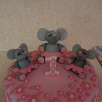 Elephants 1st Birthday Party