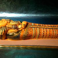 Tutankhamun's Sarcophagus Cake