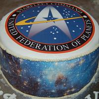 Starfleet Command Cake