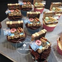 Suitcase Cupcakes - Cake International entry
