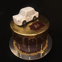 Trabant car cake
