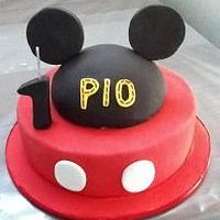 Mickey Mouse Cake for Pio