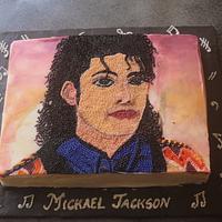 Michael Jackson Pointillism Cake - Gone Too Soon Collaboration