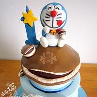 Doraemon with Giant Dorayaki!