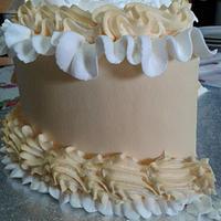 Whipped cream cake  my passion