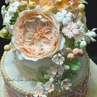 "Cake in Full Bloom "