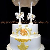 Swarovski Crystal Carousel Cake