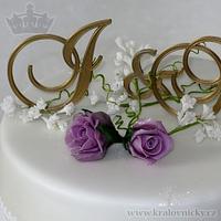 Wedding cake for Ivette