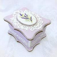 lavender jewellery box