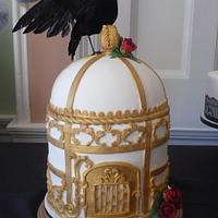 Bird cage cakes for Halla Galla: A Hauntingly Victorian Soiree