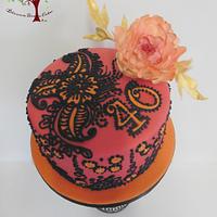 Mehndi/Henna cake
