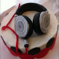 Beats by Dr. Dre Birthday Cake