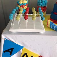 Pinocchio candy table