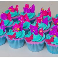Unicorn Poop Cupcakes