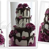 Wedding Cake Gothic Style 