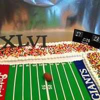 Superbowl Stadium Cake