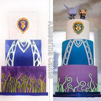 World of Warcraft wedding cake