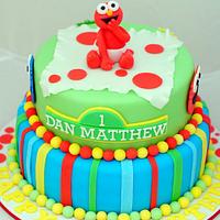 Baby Elmo Cake