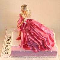 Yet another Barbie cake