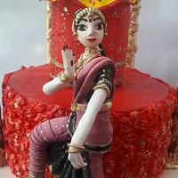 Classical dance for Incredible India cake collaboration 
