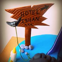 Hotel Transylvania theme cake !! 