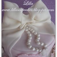 Romantic Pearl Cake