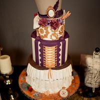 Steampunk Wedding cake