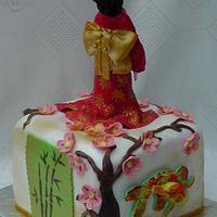 Geisha cake