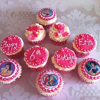 Princess cupcakes