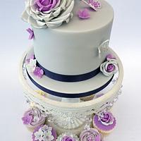 6" Sample Wedding Cake"