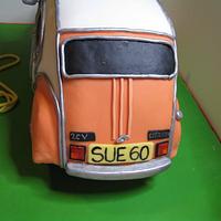 Citreon 2CV Car Cake