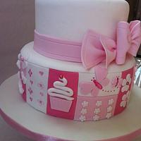 Sophie's christening cake:) xx