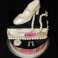 Vinage Shoebox & Hatbox Cake