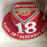Arsenalbadge cake