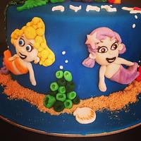 Bubble Guppies Cake