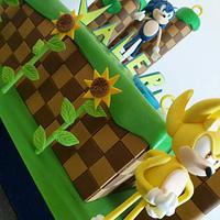 Sonic cake!