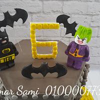 Batman lego cake 