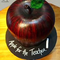 A 13" high Apple for my Teacher Sister