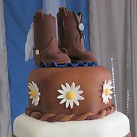 Western Wedding Cake