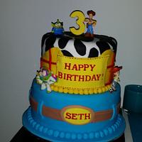 toy story woody cake