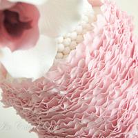 Blush Beauty - Decorated Cake by Bakedincakedout - CakesDecor