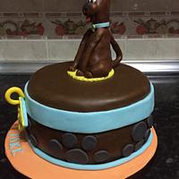 Scooby doo cake