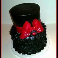 Black and Red Bridal Shower