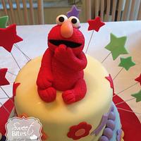 Elmo First Birthday cake